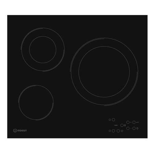 Встраиваемая варочная панель электрическая Indesit RI 360 C Black в Техпорт