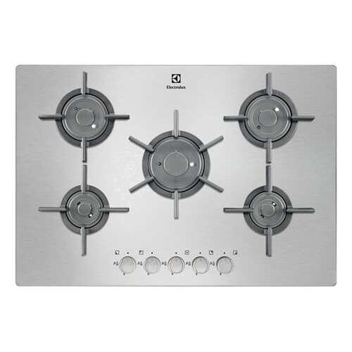 Встраиваемая варочная панель газовая Electrolux EGU97657NX Silver в Техпорт