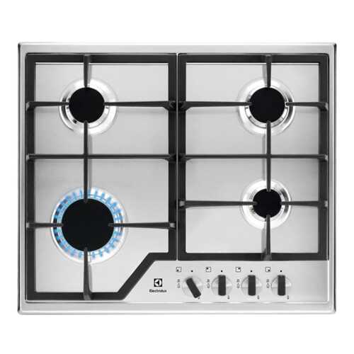 Встраиваемая варочная панель газовая Electrolux GPE 263 MX Silver в Техпорт