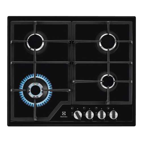 Встраиваемая варочная панель газовая Electrolux GPE 363 MB Black в Техпорт