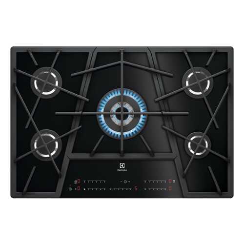 Встраиваемая варочная панель газовая Electrolux KGV7539IK Black в Техпорт