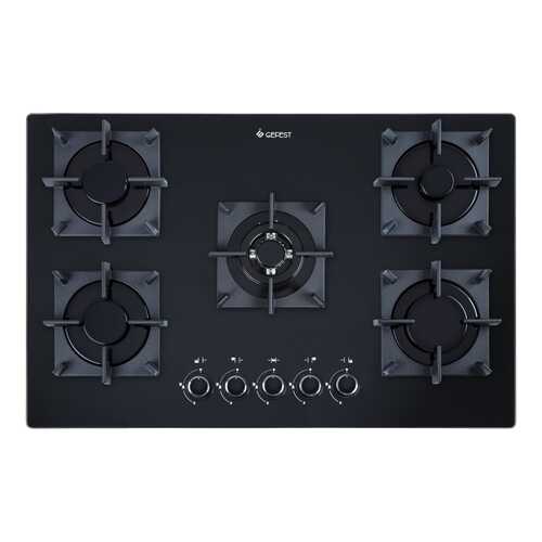 Встраиваемая варочная панель газовая GEFEST СГ СН2340 К33 Black в Техпорт