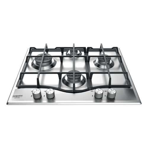 Встраиваемая варочная панель газовая Hotpoint-Ariston 641 T/IX/HA RU Silver в Техпорт