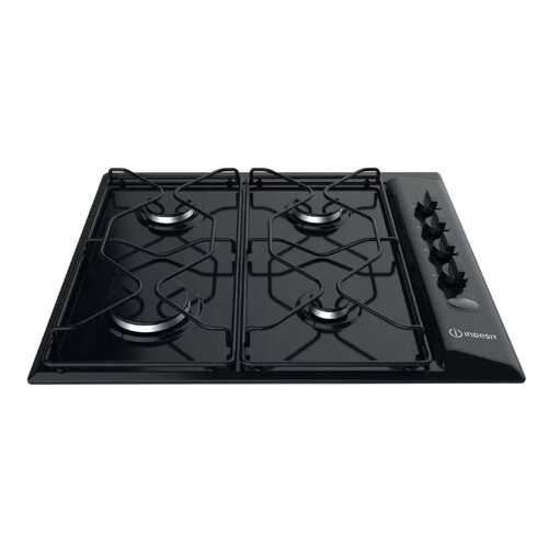 Встраиваемая варочная панель газовая Indesit PAA 642 /I(BK) Black в Техпорт