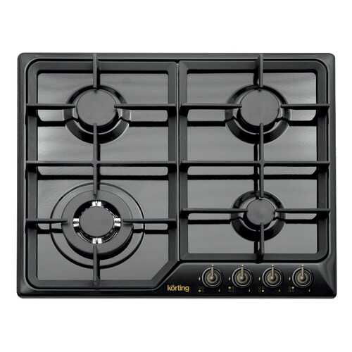 Встраиваемая варочная панель газовая Korting HG 630 CTSN Black в Техпорт