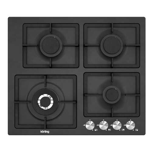 Встраиваемая варочная панель газовая Korting HG 697 CTN Black в Техпорт