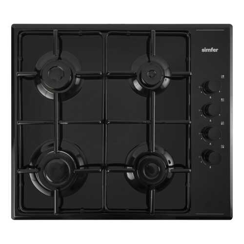 Встраиваемая варочная панель газовая Simfer H60Q40B400 Black в Техпорт