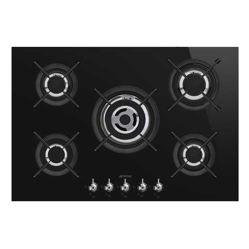 Встраиваемая варочная панель газовая Smeg PV375CN Black в Техпорт