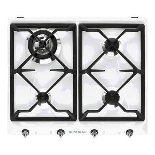 Встраиваемая варочная панель газовая Smeg SR964BGH White в Техпорт