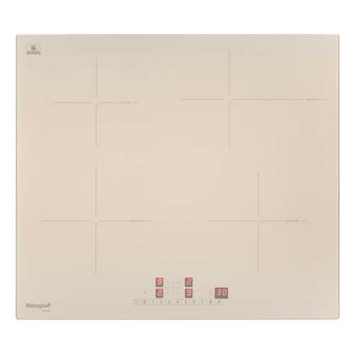 Встраиваемая варочная панель индукционная Weissgauff HI 641 GS Beige в Техпорт