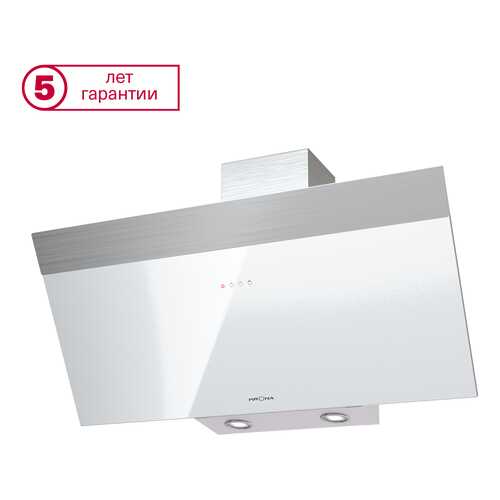 Вытяжка Krona Steel Kristen 900 white/inox S в Техпорт
