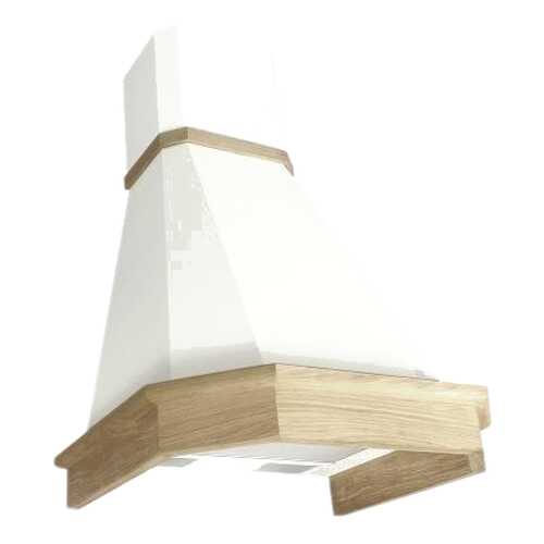 Вытяжка купольная Elikor Камин Грань 60П-650-П3Л White/Beige в Техпорт