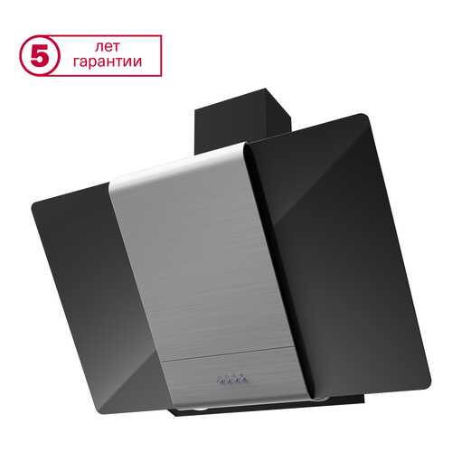 Вытяжка наклонная KRONAsteel Talli 3P 900 Silver/Black в Техпорт