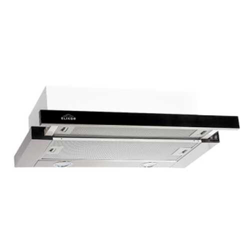 Вытяжка встраиваемая Elikor Интегра Glass 60H-400-В2Г Silver/Black в Техпорт